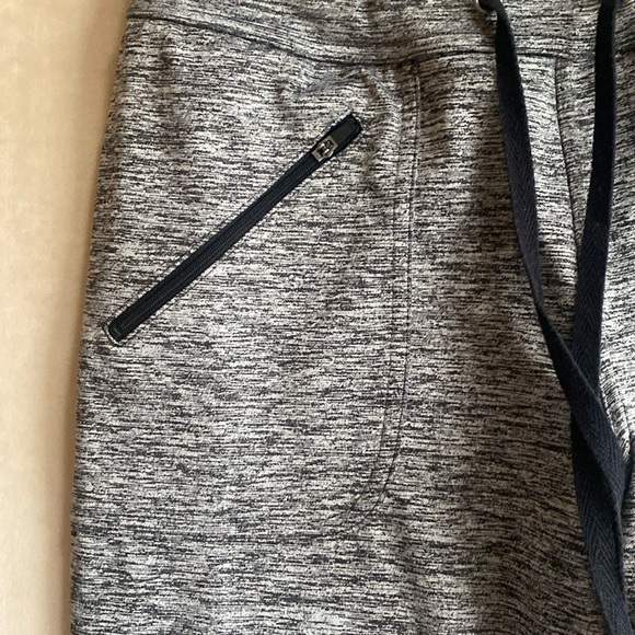 Black and White Tweed Casual Joggers - Picture 5 of 7